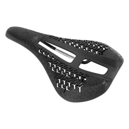 Alomejor Mountain Bike Seat Road Bike Seat Waterproof Black Mtb Saddle Hollow Design Comfortable Breathable Bike Seat Mountain Bike Seats for Men Bicycles and spare parts