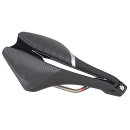 Road Mountain Bike Hollow Seat Short Nose Saddle, Double Layer Shock Absorption System Fine Fiber Cushion Surface