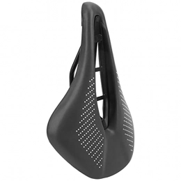 ROMACK Spares ROMACK Bicycle Saddle, Comfortable and Breathable Wide Tail Wing Design Practical and Easy To Ride Bike Cover for Mountain Bike(Black and white dots)