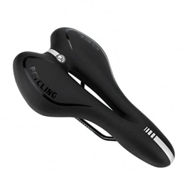 Roulle Spares Roulle Bicycle Saddle MTB Mountain Bike Bicycle Cycling Silicone Non-Slip Saddle Seat Gel Cushion Seat BLACK