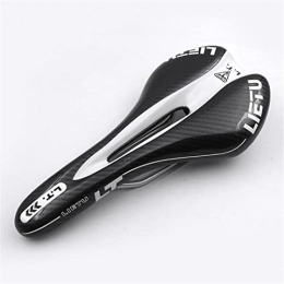 Roulle Spares Roulle Bicycle Saddle MTB Mountain Bike Carbon Fiber Saddle Bicycle Bici Fitting BLACK-WHITE