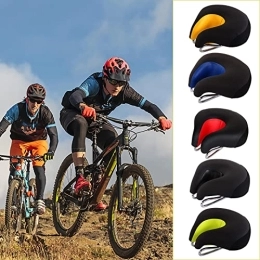 Ruilonghai Soft Bicycle Saddle, Nose Less Bike Saddle, Noseless Seat For Bicycle, Mountain Road Bicycle Seat With Reflective Strip, Bike Accessories