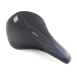 Rwlre Mountain Bike Seat Rwlre Racing Bicycle Saddle, Lightweight Road Bike Saddle 155mm For Men Women Bicycle Saddle Comfort Mtb Mountain Bike Saddle Seat Wide Racing Seat (Color : Steel Rails-Gray, Size : 155mm X 245mm)