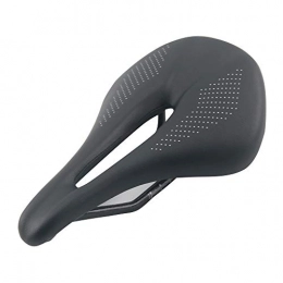 RXL SL Spares RXL SL Mtb Bicycle Leather Saddle 3K Carbon Fiber Saddles Oval Bow 7 * 10mm Front Seat Mat Mountain Bike Seat Soft Leather Gel Saddle(245 * 150mm)