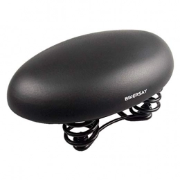S/J Bicycle Saddle Men Women Bicycle Seat Ergonomic Without Nose Shock-proof Bicycle Saddle Black, For Mountain Bikes, Racing Bikes, City Bike Trekking, For Long Distance Or Short Distance Cyclists