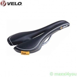 VELO Mountain Bike Seat Saddle Velo Speedflex Gel Saddle Plush Airchannel Comp MTB 01050208