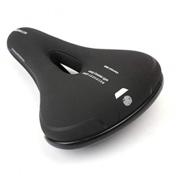 Saddles Spares Saddles Bicycle Comfortable Bicycle Seat Cushion Thickened Bicycle Cushion Mountain Bike Bicycle Accessories Bicycle Seat Cushion (Color : Black, Size : 26 * 20 * 8.5cm)