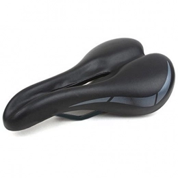 Saddles for Mountain Bike, comodoe Wide Professional Road MTB Saddle Seat Cover for Bike Cycling 27* 17cm, black