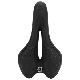 SALUTUY Spares SALUTUY Bike Saddle for No Pain Riding, Easy To Install for Mountain Road Bikes Comfortable + Soft Bike Hollow Saddle for long-distance Riding(black)