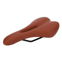 SAXTZDS Spares SAXTZDS KAIX SHOP Mountain Bike Saddle Thicken Hollow Bicycle Seat Comfortable Shock Proof Bicycle Saddle Soft Bike Cushion Compatible With Outdoor Riding (Color : Thicken Brown)