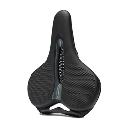 SAXTZDS Spares SAXTZDS KAIX SHOP MTB Bike Saddle Breathable Big Butt Cushion Leather Surface Seat Mountain Bicycle Shock Absorbing Hollow Cushion Accessories