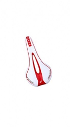 SCRT Spares SCRT Mountain Bike Saddle Bicycle Breathable Cushion Seat Bicycle Color Seat Saddle (color : White Red)