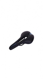 SCRT Spares SCRT Mountain Bike Saddle Bicycle Seat Cushion Breathable Shock Absorption Comfortable Sports Bicycle Seat Cushion (color : Black Blue)