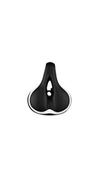 SCRT Spares SCRT Mountain Bike Spring Seat Cushion Breathable Comfort Shock Absorption Reflective Bicycle Seat Saddle (color : Black And White)