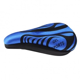 Seat cover Mountain Bike Seat seat cover Mountain Bike Bicycle Seat Cushion Saddle Thickened Outdoor Cycling (Color : Blue, Size : 11.02 * 6.5inch)
