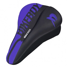 Seat cover Spares seat cover Mountain Bike Bicycle Seat Cushion Saddle Thickened Outdoor Cycling (Color : Purple, Size : 11.02 * 7.09inch)