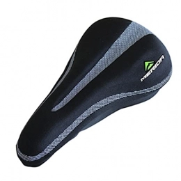Seat cover Mountain Bike Seat seat cover Mountain Bike Bicycle Seat Cushion Saddle Thickened Outdoor Cycling (Color : Silver, Size : 11.02 * 5.91inch)