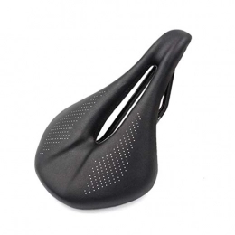 Security Accessory Mountain Bike Seat Security Accessory Soft Bike Saddles PU + Carbon Fiber Saddle Road MTB Mountain Bike Bicycle Saddle For Man TT Triathlon Cycling Saddle Time Trial Comfort Races Seat (Color : 155mm)