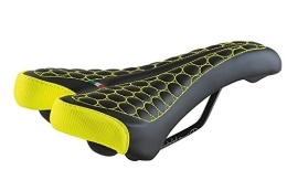 Selle Montegrappa Spares Selle Montegrappa FatBike Saddle MTB Trekking Unisex SM 4010 in 6 Colours Made in Italy Black Yellow