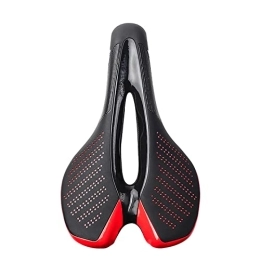 SFSHP Spares SFSHP Bicycle Seat Accessories, Mountain Road Bike Saddle, Comfortable Cycling Equipment, Red