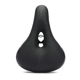 SFSHP Spares SFSHP Outdoor Bicycle Soft Seat, Mountain Bike Sponge Saddle, Big Butt Comfortably Thickened, Black
