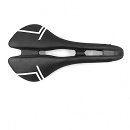 SHGUANMO Spares SHGUANMO Bicycle Saddle Mtb Road Mountain Bike Saddle Comfort Plastic Racing Seat Cycling Saddle Part cycling Parts Accessories (Color : Black white)