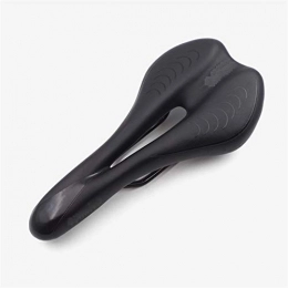 SHGUANMO Spares SHGUANMO Bicycle Saddle road Mtb mountain Bike saddle racing Accessories men black Soft leather cycling seat spare parts for bicycles