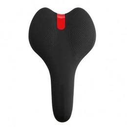 SHGUANMO Spares SHGUANMO Bicycle Seat Comfortable Memory Foam Bicycle Saddle Rainproof MTB Mountain Bike Seat Cushion Replacement Bicycle Seat Cover (Color : Black Red)