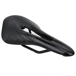 Shipenophy Mountain Bike Seat Shipenophy Outdoor Road Mountain Bike Bicycle Soft Hollow Cycling Saddle Shock Reduction Cushion Pad Seat Accessories durable High robustness for Home Entertainment(black)