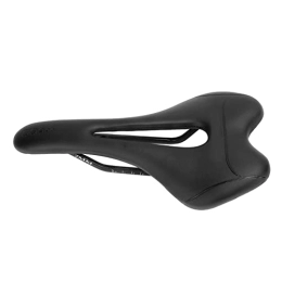 VGEBY Spares Shock Absorbing Fiber Leather Hollow Bike Saddle Cushion Nonslip Mountain Bike Saddle for Cycling Accessory