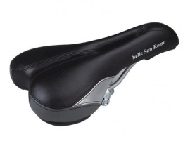 Sixsept Marwi Spares Sixsept Marwi 3110 cycle bike saddle man MTB / Hybrid Assisi extra soft vinyl top tri-colored model SAN REMO