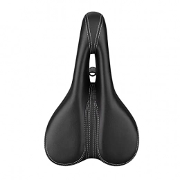 SIY Spares SIY Bicycl Road Bike Mountain Breathable Steel Saddle Comfortable Folding Rails Hollow Cyclinge Saddle MTB Bicycle (Color : Black)