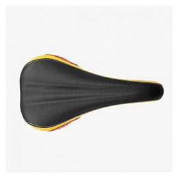 SIY Spares SIY Bicycle Saddle Monorail Orange Synthetic Sides Soft Cycling Seat Mtb Mountain Bike Saddle Accessories