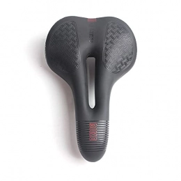 SIY Mountain Bike Seat SIY Bicycle Saddle Mountain Bike Saddle Seat For Bicycle Outdoor Bicycle Accessories Spare Parts Fit For Bicycle Bike Accessories (Color : Black red)