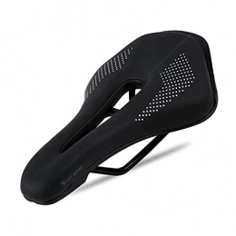 SIY Spares SIY Bicycle Saddle MTB Hollow Breathable Cushion Cushion Bike Part Accessories Cycling Bicycle Saddle Parts (Color : Black)