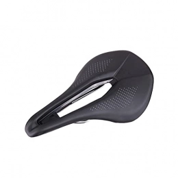 SIY Spares SIY Breathable Soft Bicycle Saddle Seat Wide Hollow Bike Saddles Fit For MTB Mountain Road Bike Cycling Part (Color : Black)