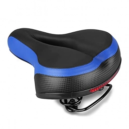 SIY Spares SIY Mountain-bike Saddle Silicone 3D Gel Pad Sponge Cushion Cover Thickened Comfort Ultra Soft Cushion Bicycle Parts (Color : Blue)