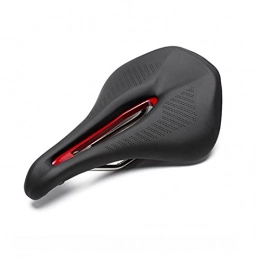 SKYBLACK Mountain Bike Seat SKYBLACK BICYCLE SEAT Bicycle seat car hollow carbon fiber seat mountain road bike bicycle steel seat widened riding cushion equipment accessories， Comfort Bike Seat Shock Absorbing Waterproof for MTB