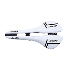 SKYBLACK Mountain Bike Seat SKYBLACK BICYCLE SEAT Most Comfortable Bike Seat for Men - Padded Bicycle Saddle for Men with Soft Cushion - Improves Comfort for Mountain Bike, Hybrid and Stationary Exercise Bike (Color : White)