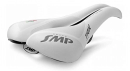 SMP Mountain Bike Seat SMP Unisex Adult's Sattel-2201709505 Saddle, White, standard size