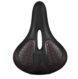 SMSOM Spares SMSOM Comfort Gel Bike Seat I Soft Padded Bicycle seat for Men and Women, Wide Bike Saddle for Exercise in- & Outdoor