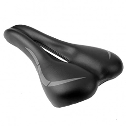 DOLA Spares Soft Athletic Bike Saddle, Most Comfortable Bike Seat for Men, Padded Bicycle Saddle, Breathable Hollow Design for Men Women Mountain Bikes, Road Bikes