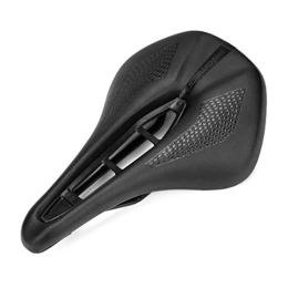 Roulle Spares Soft Bicycle MTB Saddle Cushion Bicycle Hollow Saddle Cycling Road Mountain Bike Seat Cycling Riding Accessories Black