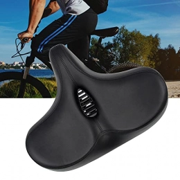 Somerway Spares Somerway Bike Saddle Hollow Bicycle Seat Elastic Bike Seat Cushion Pad Cycling Accessory for Road Mountain Bike Black