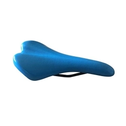  Spares SQATDS Fixed Gear BMX Mountain Road Cycling MTB Bike Bicycle Saddles Soft PU Seat Cushion Accessories Bicycle seat (Color : Blue)
