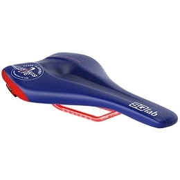 SQlab Mountain Bike Seat SQlab Unisex - Adult 611 Ergowave Active Wings for Life MTB Tech & Trail Bicycle Saddle - Blue / Red, 14cm