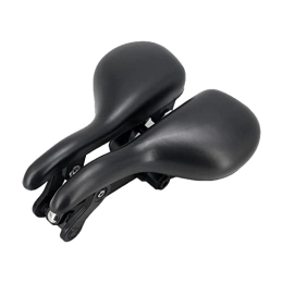 ROFRA Mountain Bike Seat Suspension Bike Seat, Comfortable Men Women Bike Seat, Mountain Bike Saddle Waterproof, Ergonomics Design, 12 Joint Points Designed For The Buttocks, Suitable For Most Bicycles (Comfort style)