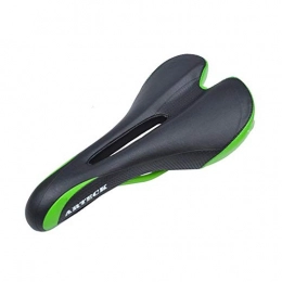 Suudada Spares Suudada Road Bike Seat Cushion Male Soft Comfortable Mountain Bike Bicycle Seat Cycling Spare Bicycle Accessories-Black Green