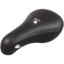 Tall Order Spares Tall Order Logo Mid Pivotal BMX Seat - Black With White Stitching