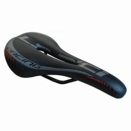LA BICI Spares The Bike Saddle with Hole Anatomical Hull in Cr-Mo Black / Red